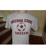 Gray Champion Arizona State Sun Devils Soccer NCAA T-Shirt Adult M Nice - £16.30 GBP