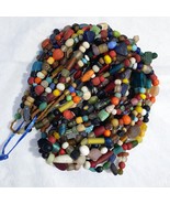 1 KG Lotto 10 Fili Perline Vetro Vintage Mix Colore Perline Vetro Collan... - $178.29