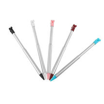New 5pcs Colors Metal Retractable Stylus Touch Pen for Nintendo 3DS - £19.61 GBP