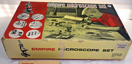 Vintage Jason/Empire 750 Power Microscope Set Model 642, Lighted, 1965 JAPAN - £55.17 GBP