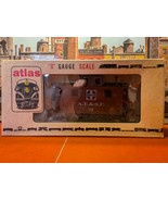 ATLAS  USED  #6251 Sante Fe / A.T.&amp; S.F. Caboose 51  Brown Bodw &amp; Black ... - $15.04 CAD