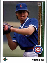 1989 Upper Deck 473 Vance Law  Chicago Cubs - $0.99