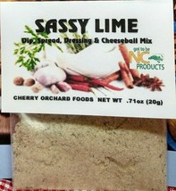 Sassy Lime Dip Mix (2 mixes) makes dips, spreads, cheese balls &amp;salad dressings - £9.84 GBP