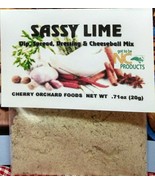 Sassy Lime Dip Mix (2 mixes) makes dips, spreads, cheese balls &amp;salad dr... - £9.71 GBP