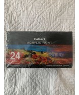 Caliart Acrylic Paint Set 24 Classic Colors 59ml 2oz Art Craft Paints fo... - $23.01