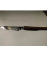 Royalton Steak Knives Serrated Blades Stainless Japan Wood Handle - $6.85 CAD