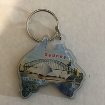Sidney Australia Keychain Small Double Sided J1 - $5.93