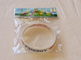 America rubber bracelet FIFA world cup Brasil official Soccer Brazil wri... - £4.50 GBP