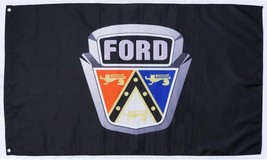 Ford Flag Black Sport 3X5 Ft Polyester Banner USA - £12.64 GBP