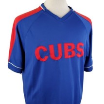 Chicago Cubs Majestic Short Sleeve Cool Base Knit T-Shirt Jersey XL Embr... - £13.54 GBP