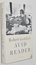 Avid Reader: A Life by Robert Gottlieb, hardcover book, memoir autobiography - £10.38 GBP
