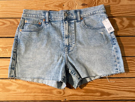 gap NWT women’s high Rise denim shorts size 29P blue S6 - $17.73