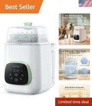 KleanPal Pro All-in-One Baby Bottle Washer, Sterilizer &amp; Dryer with HEPA... - $683.08