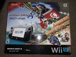 Nintendo Wii U Mario Kart 8 Deluxe Bundle (Black) [video game] - £270.82 GBP