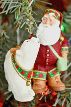 Hallmark - Santa&#39;s Polar Friend - Archives Collection - Classic Ornaments - £13.07 GBP