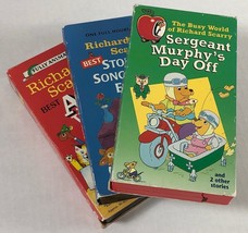 Richard Scarry VHS LOT Sergeant Murphys Day Off Best Story and Song ABC ... - $13.51
