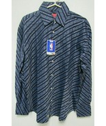 NBA Memphis Grizzlies Blue Button Up Dress Shirt Long Sleeve by Headmaster - £31.49 GBP