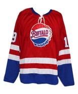 Any Name Number Buffalo Bisons Retro Hockey Jersey Red Any Size - $74.88 CAD