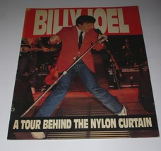 Billy Joel Concert Tour Program Vintage 1982 Tour Behind The Nylon Curta... - €17,15 EUR