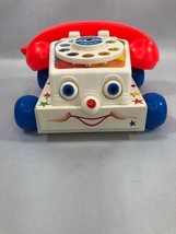 Vintage Fisher Price Telephone Child&#39;s Pull Toy 1985 - £7.99 GBP