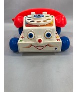Vintage Fisher Price Telephone Child&#39;s Pull Toy 1985 - $13.58 CAD