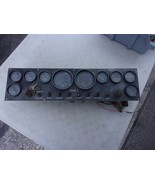 Vintage Instrument  Gauge Panel HELM Dash ignition keys switches Boat - $262.89 CAD