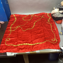 Robert Lee Morris Red Silk Women’s Shawl/Scarf - Signed - $20.33 CAD