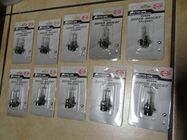 10 Headlight Bulbs, Halogen XENON Super Bright Clear 12v 25/25w P15D Mot... - £11.76 GBP