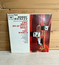 Bobby Hackett Most Beautiful Horn Vinyl Columbia Record LP 33 RPM 12&quot; - £7.98 GBP