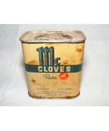 Vintage Mc Cloves Spice Can - $371.16 MXN