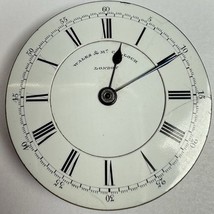 Wales &amp; McCulloch Cheapside Pocket Watch Movement 54412 For Parts - €23,72 EUR