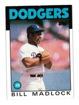 1986 Topps #470 Bill Madlock Los Angeles Dodgers - £1.57 GBP