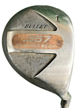 Bullet Golf .357 Offset Driver 10 Degrees RH Geotec Stiff Graphite 44.5 Inches - £19.19 GBP