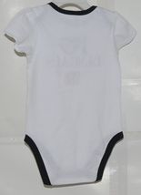 NFL Team Apparel Licensed Cincinnati Bengals 18 Month Black White Baby Bodysuit image 4