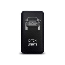 CH4x4 Toyota Push Switch Tacoma 3rd Gen Ditch Lighs Symbol - Amber LED - £17.06 GBP