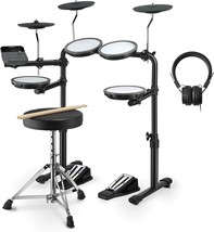 Donner Ded-70 Electric Drum Set, Quiet Electronic Drum Kit For Beginner ... - £194.18 GBP