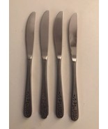 Rogers Floral Trellis 4 Dinner Knives Stainless Made in Japan - €16,98 EUR