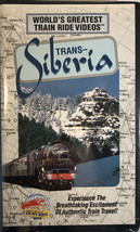 TRANS-SIBERIA,World&#39;s Greatest Train Ride Videos(Vhs 1995)BRAND NEW-SHIPN24HOURS - £19.51 GBP