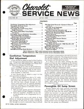 Chevrolet Service News - June 1968 Chevelle Camareo Corvette - $18.48