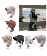 HZ-033 Crochet Simple Bucket Hat - $14.00