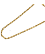 22 karat dazzling gold 23&quot; necklace chain for half aunts labor day jewelry - €4.197,13 EUR