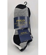 Polo Ralph Lauren Classic Sport 6 Pair Ankle Cut Socks Size Men 6-12.5 New - €22,88 EUR