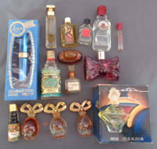 15 Pc LOT Perfume Cologne EDT EDP Small &amp; Mini Vintage New in Box &amp; Used - £27.56 GBP