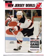 1993-94 New Jersey Devils Game Program VS Montreal Canadiens 10/26/93 Roy - £19.30 GBP