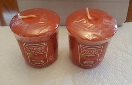 2 Yankee Candle Votive Autumn Leaves 1.75 Oz Size - £7.16 GBP