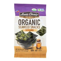 Annie Chun&#39;s Organic Seaweed Snacks Sesame - Case Of 12 - 0.35 Oz.(D0102H5N71X.) - £24.12 GBP