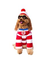 Rubie&#39;s unisex adult Where&#39;s Waldo Pet Costume, As Shown, XL US - £15.47 GBP