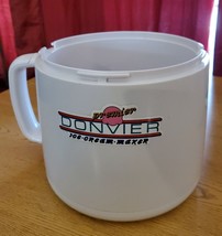 Donvier Premier 1 Quart Ice Cream Maker Outer Base Bowl Replacement Part Recipes - £9.68 GBP