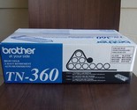 Genuine Brother TN360 TN-360 Toner Cartridge Black New Sealed - £35.54 GBP