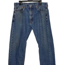 Vintage Levis 505 Men’s Jeans  Red Tab 38x32 Medium Wash - £15.04 GBP